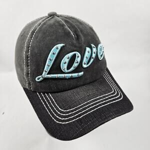 Pit Bull "Love" Strapback Cap, Size Adjustable